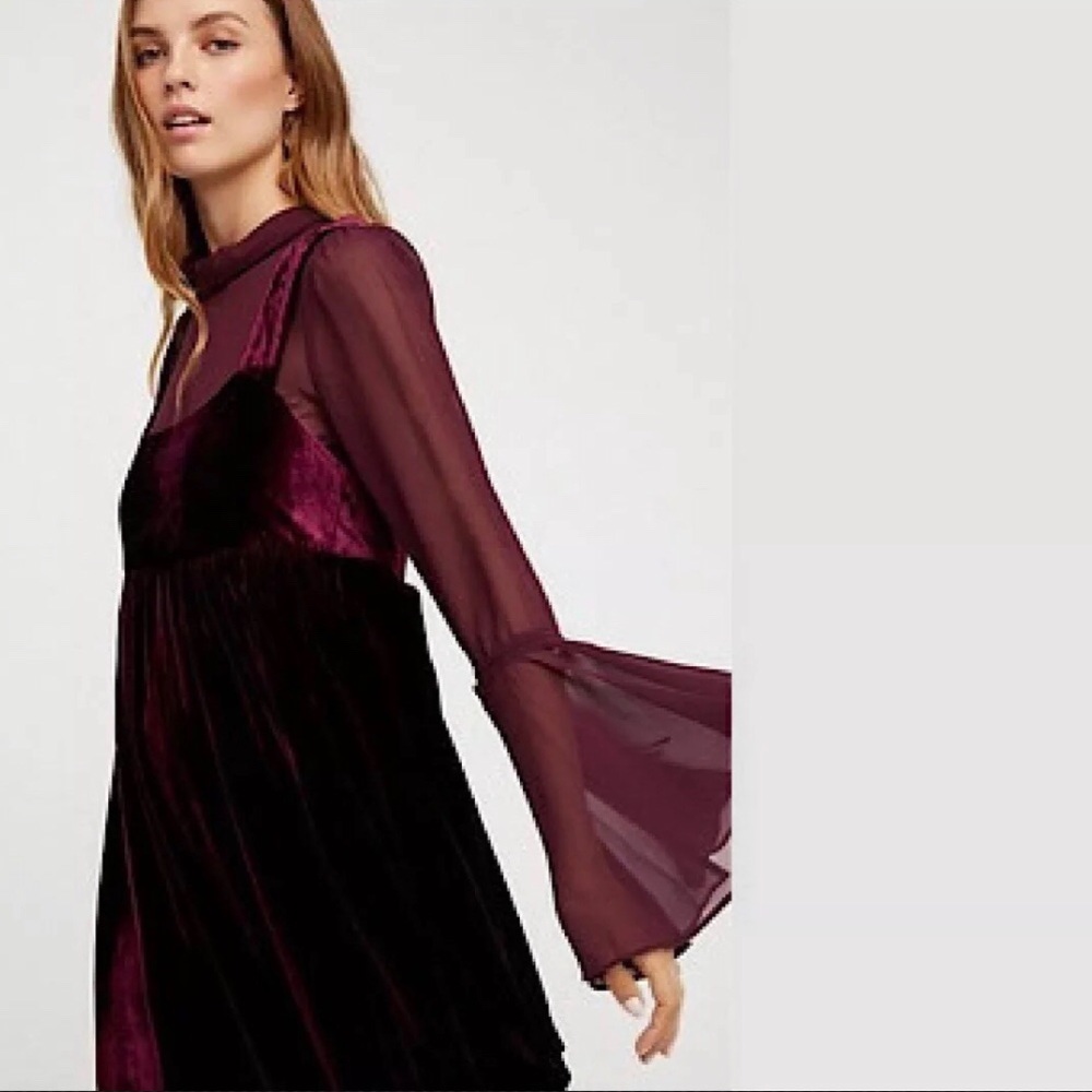 FREE PEOPLE Counting Stars Minidress NWT